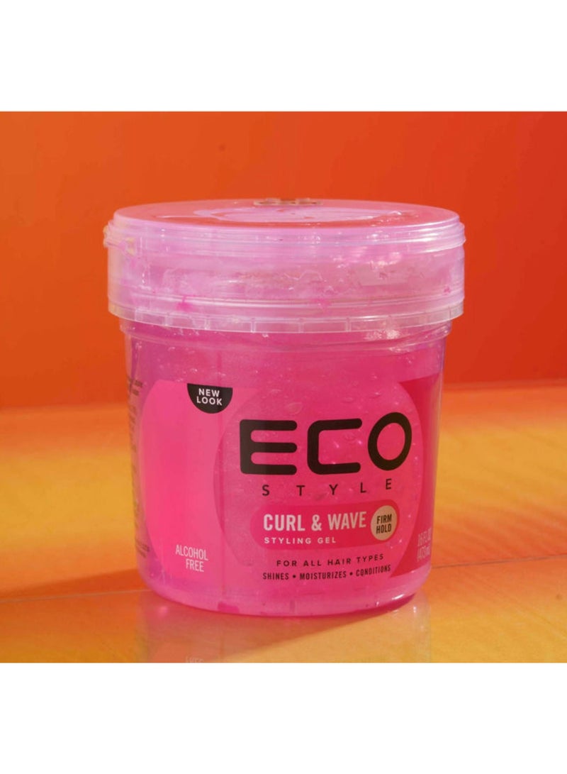Styler Curl And Wave Professional Styling Hair Gel 454ml ML