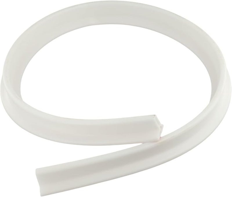 White Grey Silicone Shower Barrier Water Retention System 3cm Height 100cm Length - Image 3