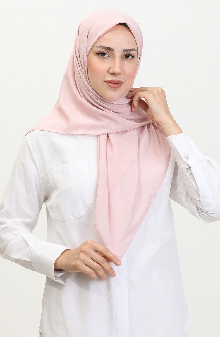 Sefa Merve Chiffon Scarf 2015-25 Powder  - Image 1