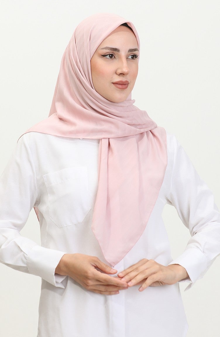 Sefa Merve Chiffon Scarf 2015-25 Powder  - Image 2
