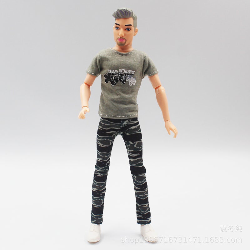 30cm Ken men doll clothes Ken clothes suit fashion men's casual sports a variety of optional 11 inch  - Image 2