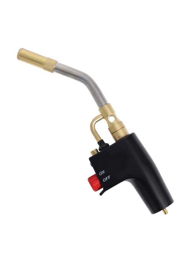 Swess Trigger-Start Torch Head, High Intensity Flame Torch, MAPP/Propane Gas Torch Kit with Instant on/off Trigger for Light Welding, Soldering, Brazing, Heating, Thawing and More - Image 1