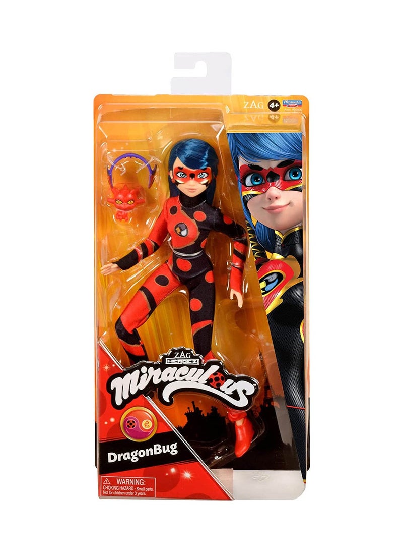Miraculous 26cm HEROEZ DRAGON BUG (LADY BUG) 