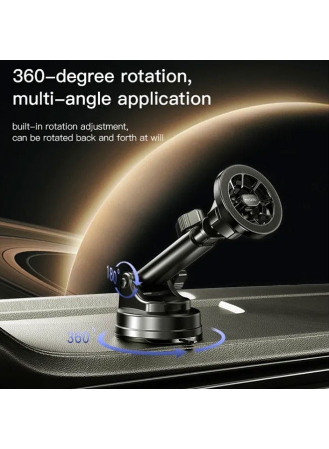 ELTRAZONE C158 2-in-1 Magnetic Ring Car Phone Holder – Versatile Mount with Secure Grip - Image 3