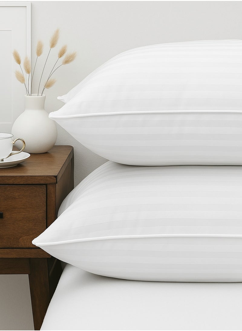 Somerfield Somer Field - Luxury Super Soft Pillows for Sleeping - Set of 2 Standard Size Bed Luxury Pillow's for Stomach, Back & Side Sleepers  - Image 1