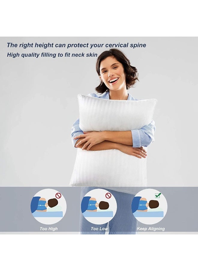 Somer Field - Luxury Super Soft Pillows for Sleeping - Set of 2 Standard Size Bed Luxury Pillow's for Stomach, Back & Side Sleepers - pzsku/Z0091F436FBB83A1FEA90Z/45/_/1728710037/e41d1339-9c49-4410-aa83-a81a24ee6c4c