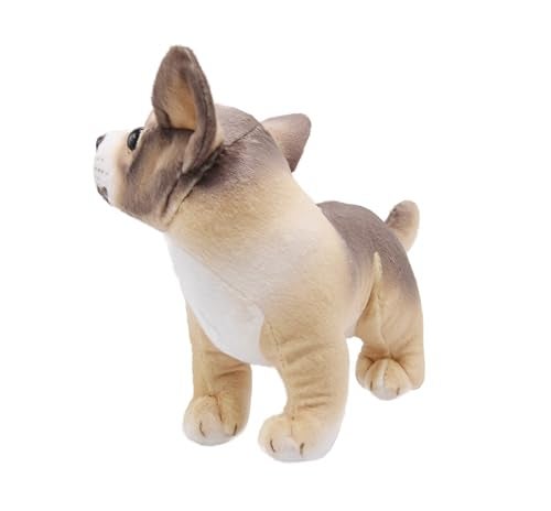 YONLIT Lifelike Chihuahua Stuffed Animal Animated Plush Puppy Toy Doll Super Realistic Dogs Act Like Real Excellent Gifts for Kids Birthday Party Dog Collection 9 Inches Chihuahua - Image 5