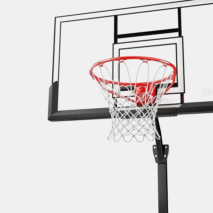 Spalding Momentous EZ Assembly 54" Clear Backboard and Hoop - Image 4