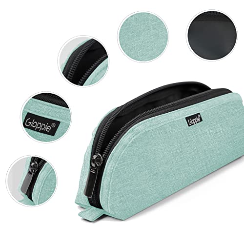 Gloppie Pencil Pouch - Practical Pencil Case, Aesthetic Simple Pencil Bag, Small Pen Holder, Back to School Supplies for Girls Boys, Green - Image 5