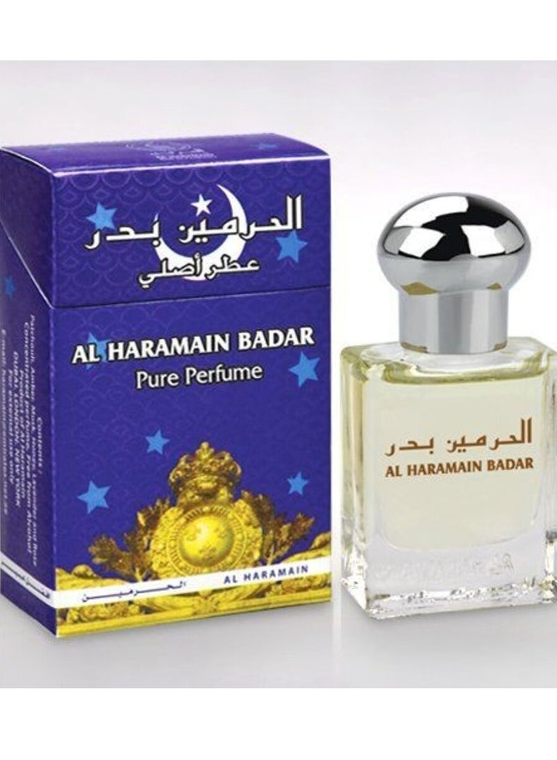 Al Haramain زيت عطري الحرمين بدر 15 مل - Image 2