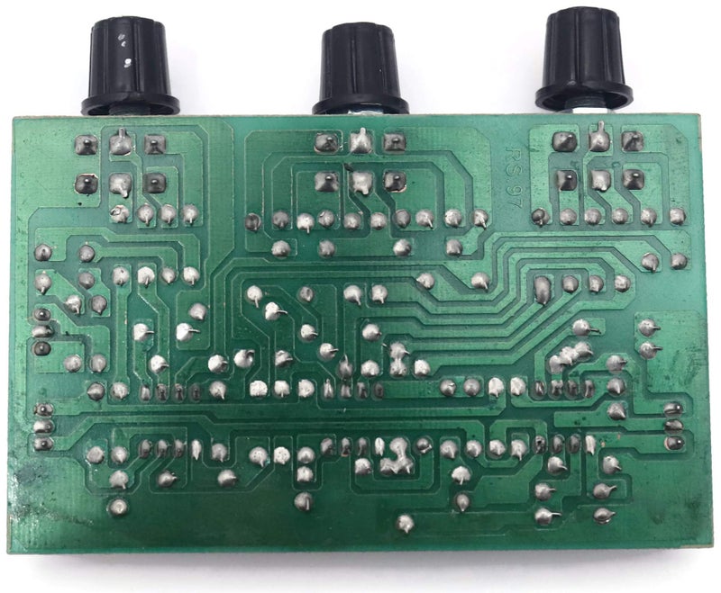 Electronicspices Electronic Spices 3 Channels Preamplifier Tone Board Audio Bass Treble Control Equalizer Board works on 12-0-12 transformer and better IC - Image 3