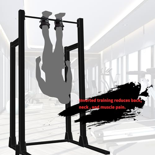 powerfeng Anti Gravity Inversion Hang Up Boots: Gravity Boots Hanging Upside Down for Inversion Decompression Stretching Back & Abdominal Exercise Home Gym - Image 4