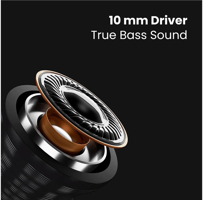 Wireless Bluetooth Neckband Earphones IM-275 with Bluetooth 5.2, 10mm Bass Driver, Magnetic Earbuds, Type-C Fast Charging, 25H Playtime, Built-in Microphone, Hands-Free Calling, Sports Headset for Android, iOS, Laptop & Tablet ERPC-IM275. - Image 3