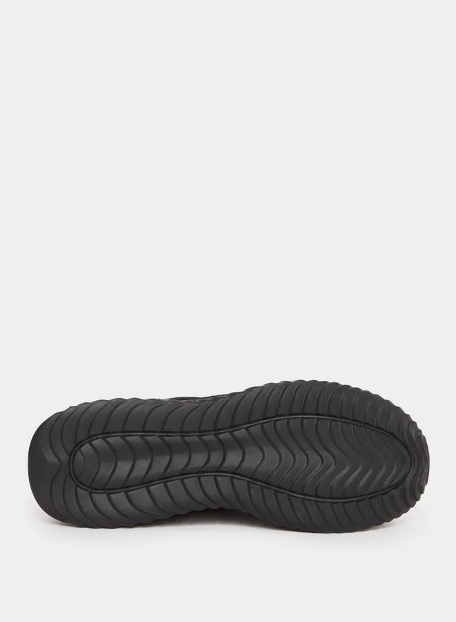 تايك تو Take Two Textured Lace Up Sneakers