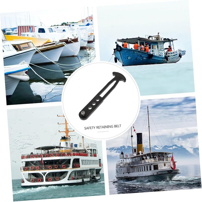 Rubber Buckle Safety Retaining Strap For Boat Ship Ladder Yacht Accessory Easy Installation 1 Pc - Image 5
