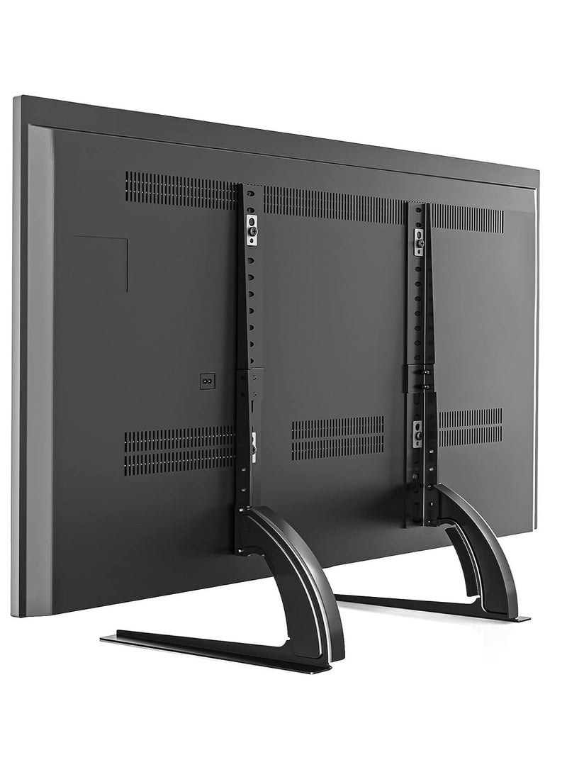 ELTRAZONE 5Rcom TV Stand Mount, Universal TV Stand Tabletop for 22 to 65 inch Plasma LCD LED Flat Screen TVs, TV Legs, Holds up to 88lbs, Max VESA 800 x 500mm, Height Adjustable TV Base, TV Stand - Image 1