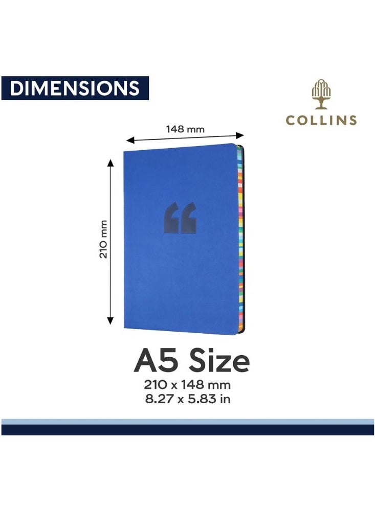 Collins ED15R58 A5 Edge Notebook Indigo - Image 2