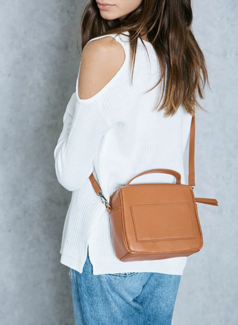 Ginger Zip Detail Crossbody