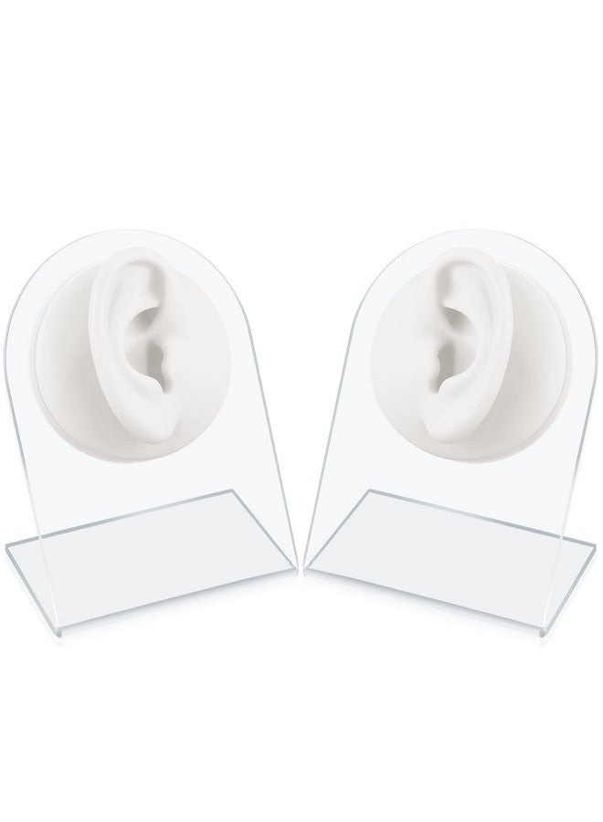 Cindeer 10 Sets 40 Pieces 4 Layer Stackable Cosmetic Containers With Screw Lids, 10G/10Ml Stackable Clear Bead Storage Containers Round Plastic Containers For Beads, Buttons, Jewelry - Image 1