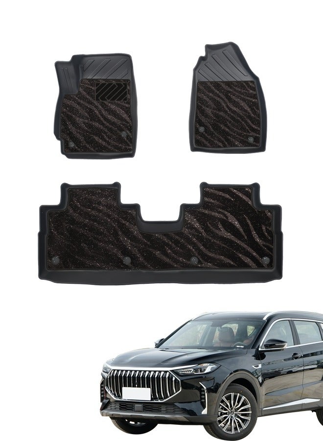 Generic Car mat, suitable for Jetour X70Plus car mat, 3D customized, 2024 car mat, all-weather wear-resistant, non-slip, double-layer carpet surface, high-grade mat. goodcar  - Image 1