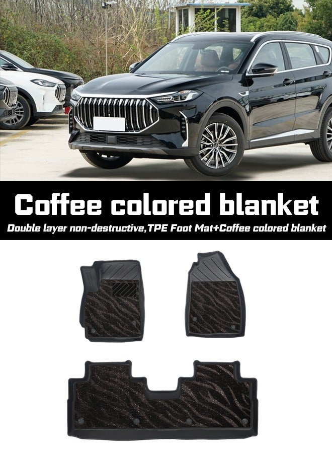 Generic Car mat, suitable for Jetour X70Plus car mat, 3D customized, 2024 car mat, all-weather wear-resistant, non-slip, double-layer carpet surface, high-grade mat. goodcar  - Image 2
