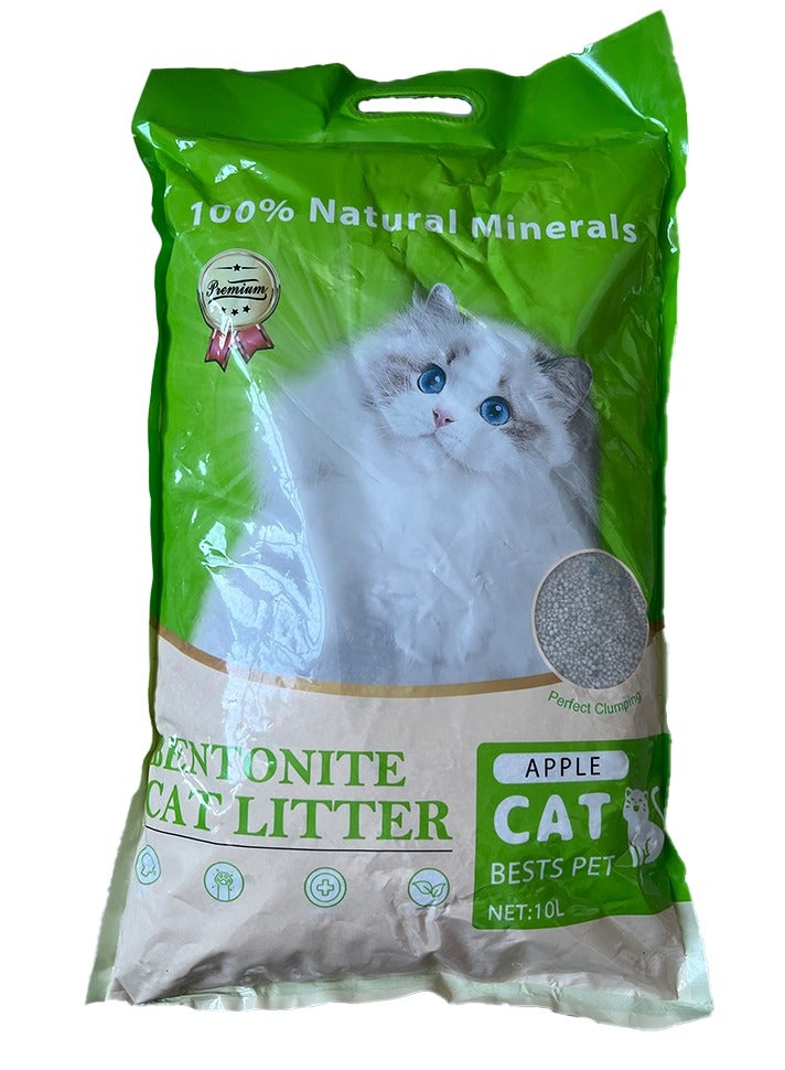 Generic Bentonite Cat Litter 10L Apple Scented  - Image 1