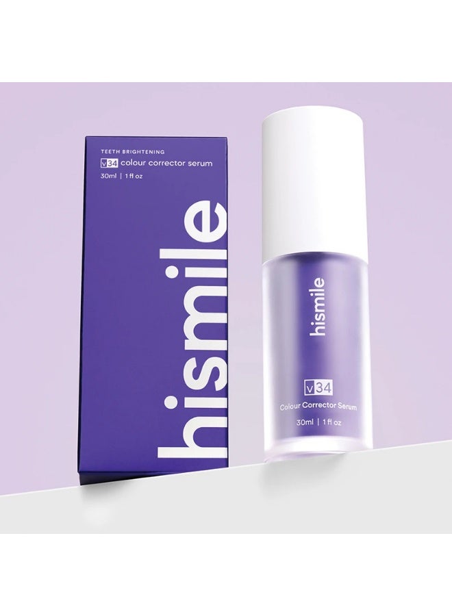 Hismile v34 Foam Colour Corrector - Purple Teeth Whitening and Stain Removal - Image 1