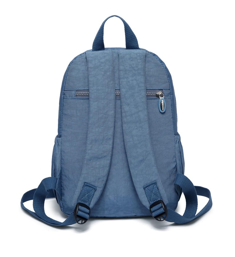 AOTIAN Small Size Backpack, Durable Lightweight Daypack for Women Girls & Boys Hiking Travel Sports, Light Blue - Image 3