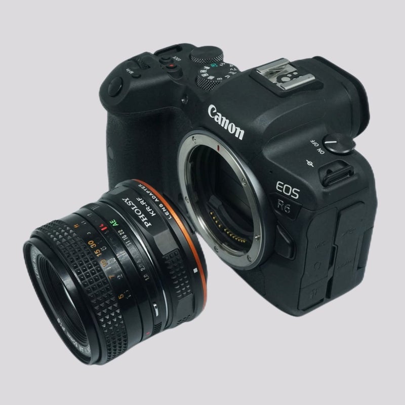 PHOLSY Lens Mount Adapter Compatible with Konica AR Lens to Canon EOS RF Mount Camera Body for EOS R8, R50, R6 Mark II, R7, R10, R3, R5, EOS R5C, EOS R6, EOS R, EOS RP - Image 3
