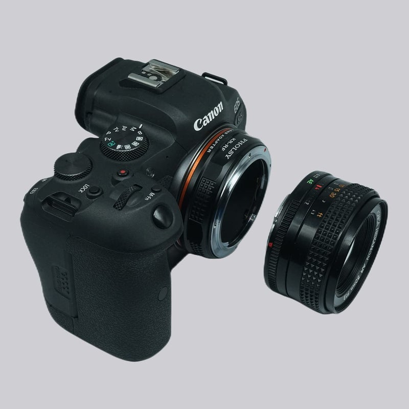 PHOLSY Lens Mount Adapter Compatible with Konica AR Lens to Canon EOS RF Mount Camera Body for EOS R8, R50, R6 Mark II, R7, R10, R3, R5, EOS R5C, EOS R6, EOS R, EOS RP - Image 4