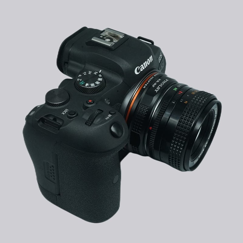 PHOLSY Lens Mount Adapter Compatible with Konica AR Lens to Canon EOS RF Mount Camera Body for EOS R8, R50, R6 Mark II, R7, R10, R3, R5, EOS R5C, EOS R6, EOS R, EOS RP - Image 2