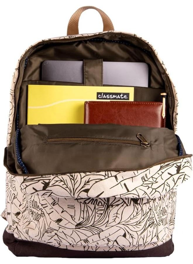 earthsave Casual Cotton Backpack for Boys and Girls Water Resistant Laptop Backpack for Office, School and  College  - Image 4