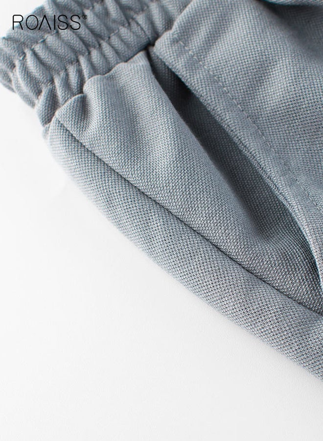 roaiss Little Boys Jogger Pants, Casual Sweatpants with Dinosaur Pattern and 2 Side Pockets, Versatile Elastic Waist Trousers for Toddlers, Suitable for Daily Wear and Outdoor Activities - Image 3