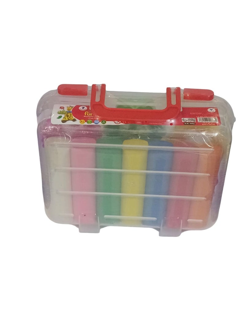 Funbo - Funbo Colorful Modeling Clay Box for Kids, Includes Modeling Clay Tools, Suitable for Children 3 Years and Above, Safe and Easy to Use to Develop Creativity and Motor Skills. - Image 1