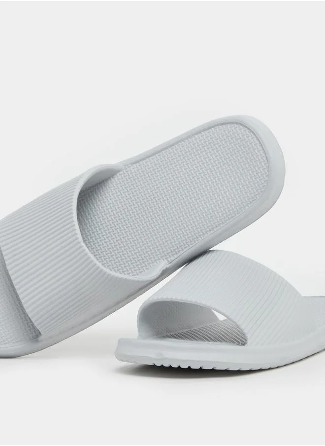 Styli Comfort Textured Cushioned Slides