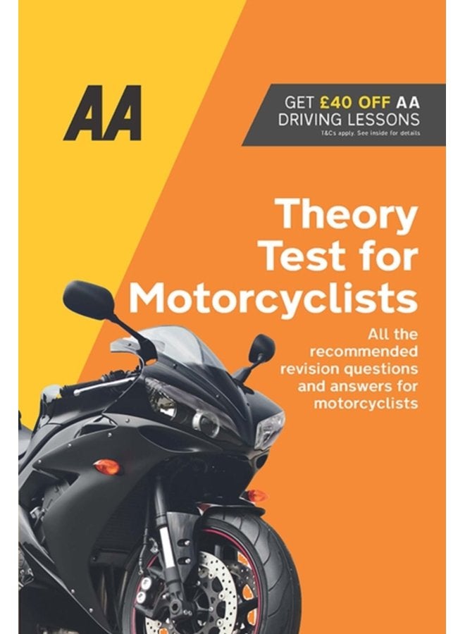 AA Theory Test for Motorcyclists AA Driving Books - Paperback