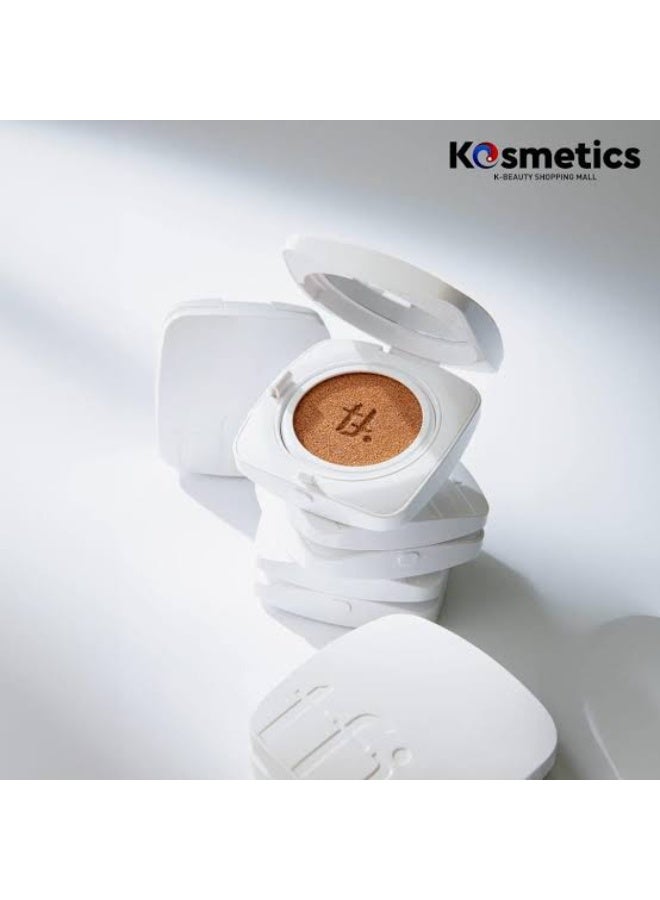 TFIT Layering Cover Cushion Foundation Ex - C01 Porcelain 12g - Image 4