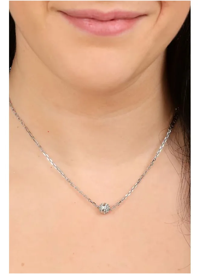 جس Crystals Bead Necklace