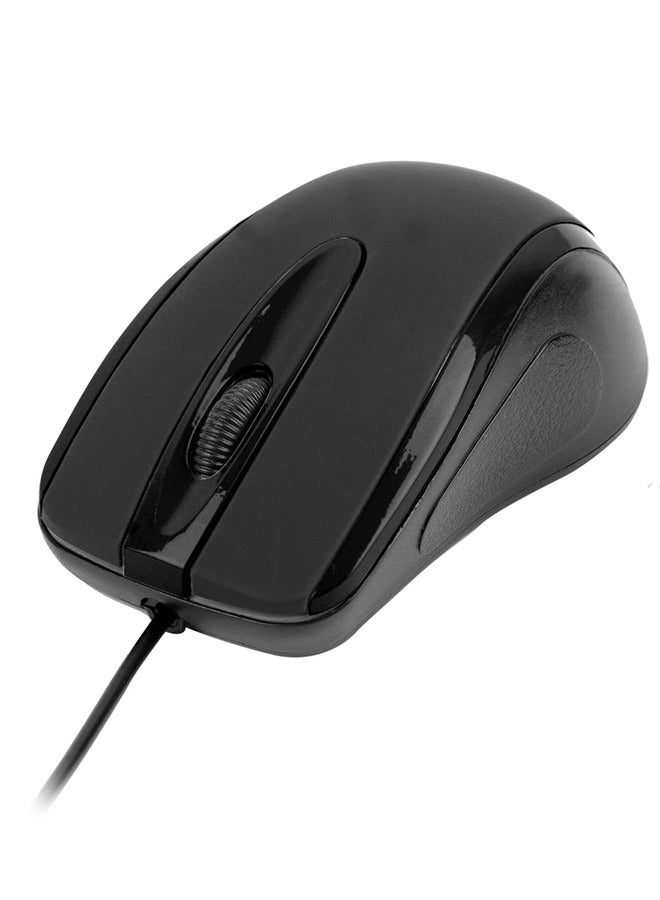 havit HV-MS753 USB2.0 Wired Optical Mouse, Ergonomic Design, HVMS-MS753-BK - Image 2