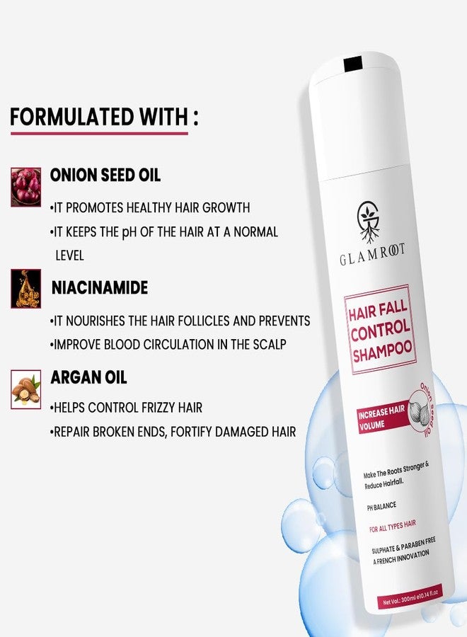 جلامروت شامبو جلامروت للتحكم في تساقط الشعر بخلاصة البصل - يزيد من كثافة الشعر، ويقوي الجذور، تركيبة متوازنة الحموضة - 300 مل - Image 3