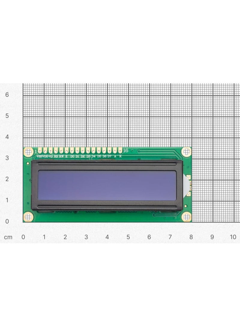 LCD 1602 16×2 Blue Backlight Character Display Module – compatible with Arduino, ESP, Raspberry Pi - Image 5