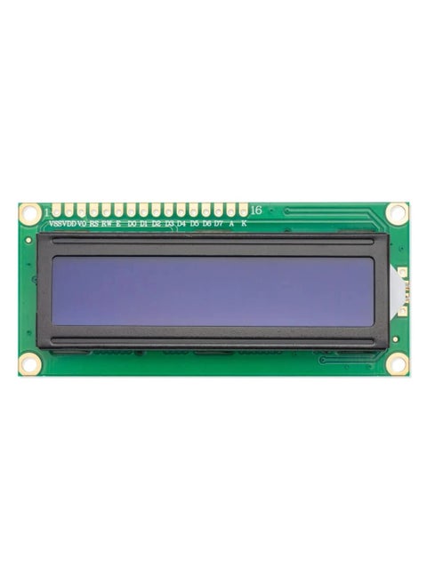 LCD 1602 16×2 Blue Backlight Character Display Module – compatible with Arduino, ESP, Raspberry Pi
