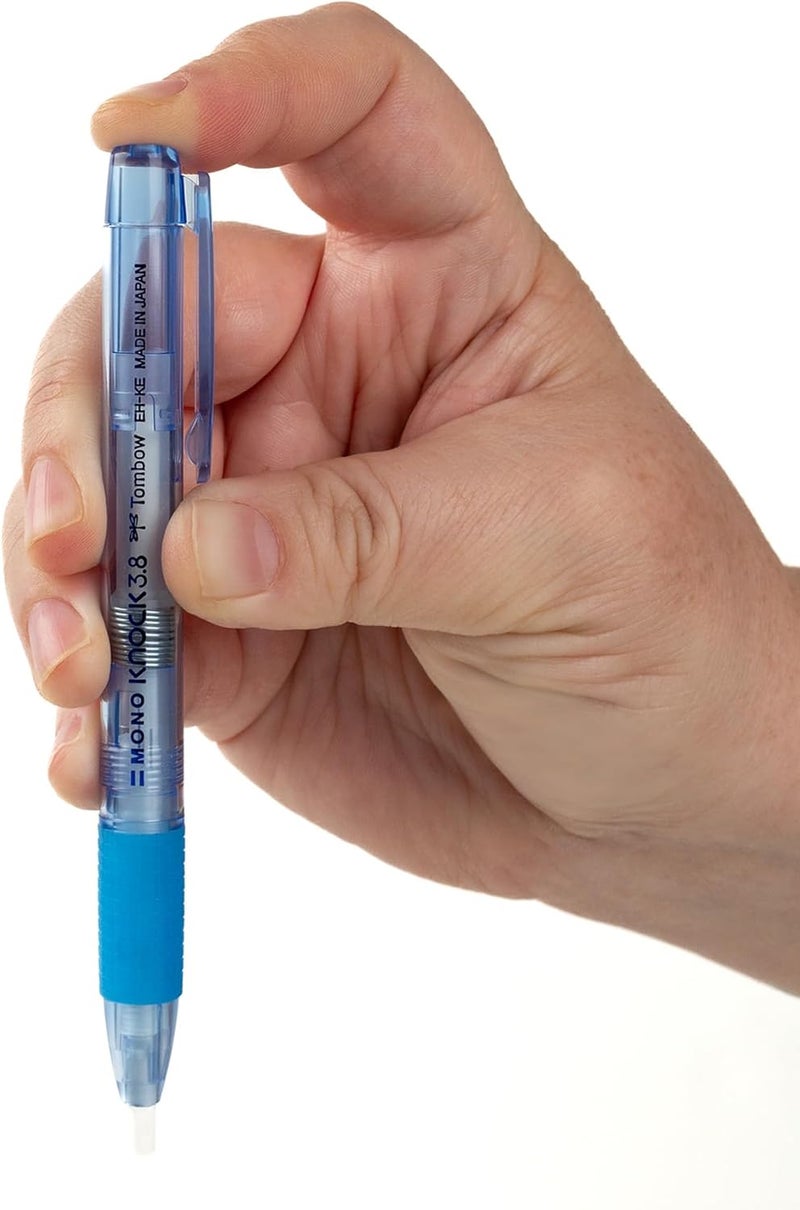 Tombow Mono Knock Erasers Tombow Mono Knock Eraser Blue 2Pack - Image 5