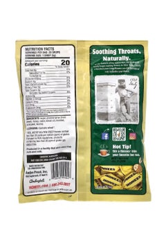 Honees Honey Lemon Menthol Eucalyptus Cough Drops 20 King Sized Drops 3.5 oz (100 g)  - Image 2