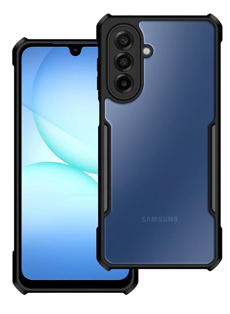 XUNDD for Samsung Galaxy A17 4G / 5G Case, Camera Lens Protection Back Cover, TPU+PC Shockproof Bumper Mobile Phone Case, Anti-Yellowing Slim Fit Protective Casing - Image 1