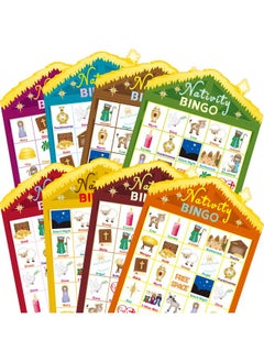 Nativity Bingo Game For Kids 24 Players Christmas Bingo Game Holiday Religious Party Activities Vbs - pzsku/Z0093A2D56469DB51373FZ/45/_/1732788299/4e4a00fb-1972-4ef7-a5b1-056d43a2b247