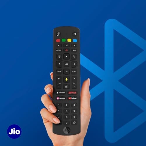 Jio Original & Genuine Bluetooth Voice Remote for JioFiber Set-Top Box | 43-Key Universal Replacement | Easy Pairing | 6-Month Warranty - Image 3