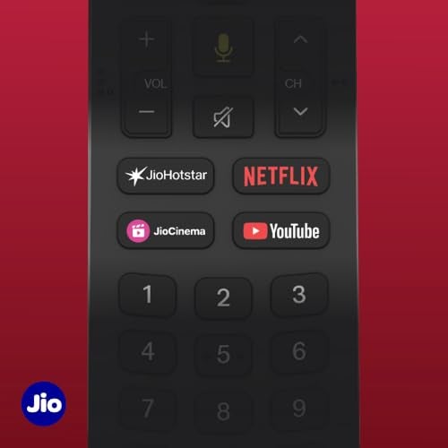 Jio Original & Genuine Bluetooth Voice Remote for JioFiber Set-Top Box | 43-Key Universal Replacement | Easy Pairing | 6-Month Warranty - Image 5