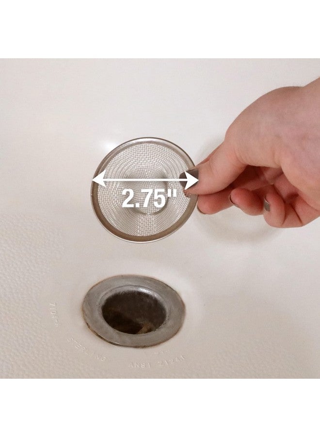 Danco 88821 2-3/4-Inch Tub Mesh Strainer, Stainless Steel, Silver - Image 3