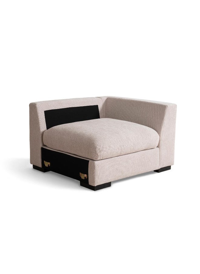 Pan Home Beact Corner Sofa - Beige  - Image 4